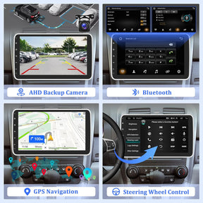 Oferta Mês de Maio  | Central Multimídia Universal | Tela Rotativa e Flutuante Carplay Android Wifi (PARA QUALQUER CARRO)