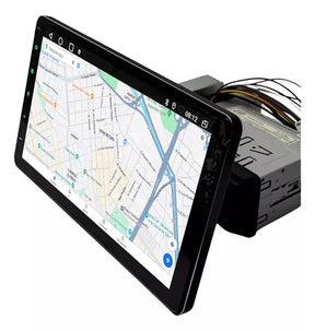 CENTRAL MULTIMIDIA UNIVERSAL WIFI ANDROID 12 TELA FLUTUANTE TOUCH 1DIN (PARA QUALQUER CARRO) + CÂMERA DE RÉ