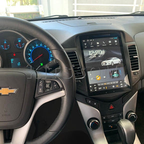 Central Multimídia Tesla 10.4 Polegadas Cruze 2012/2016 Super Premium